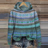 Damska Ciepła Bawełniana Bluza z Kapturem | Nowoczesna Oversize Hoodie 2
