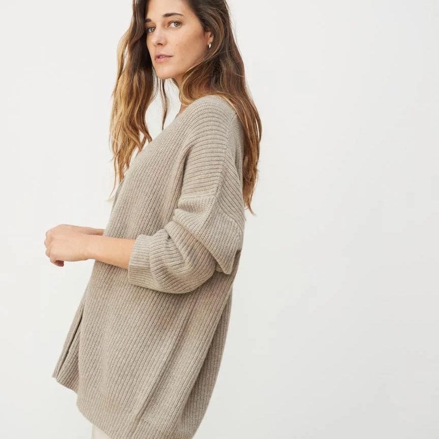 Damski Miękki Sweter Kardigan | Elegancki Oversize na Jesień Zimę 1