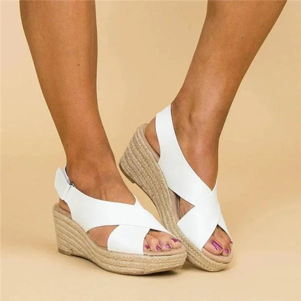 Damskie Ortopedyczne Espadryle Na Koturnie | Wygodne I Stylowe Wkładki Komfortowe 5