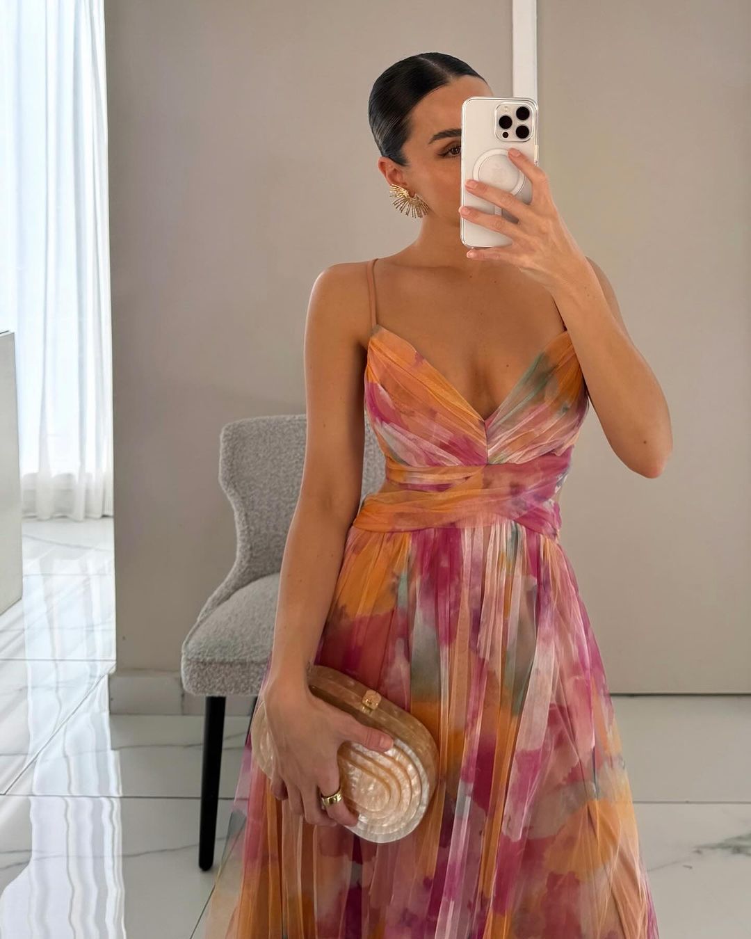 Sukienka Damska Kwiatowa Maxi | Elegancka Letnia Sukienka na Wesele 2